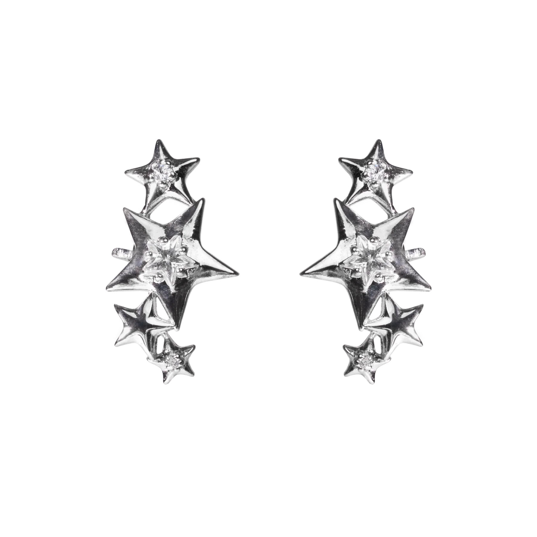 Star Earrings Set